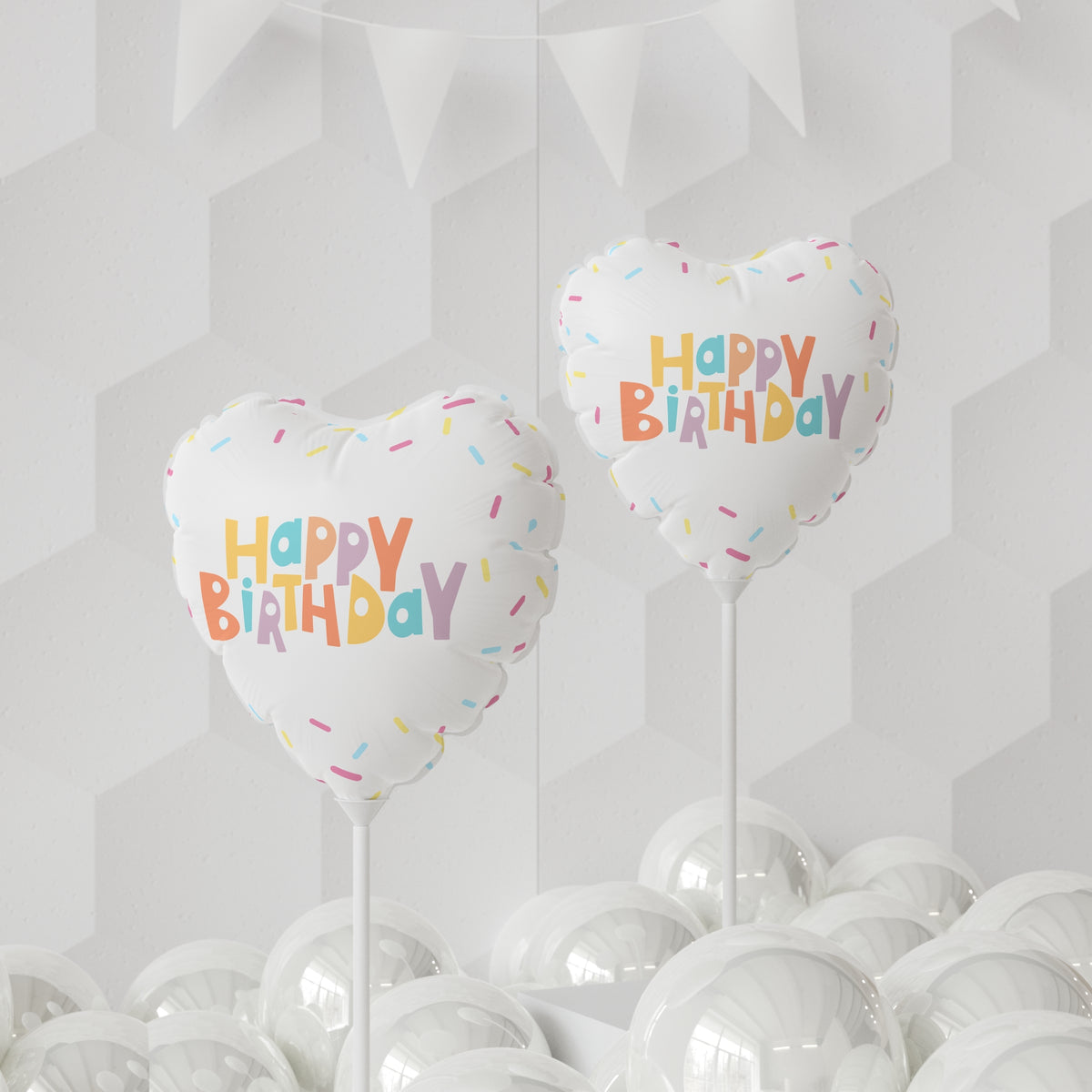 Happy Birthday Confetti 11" Balloon