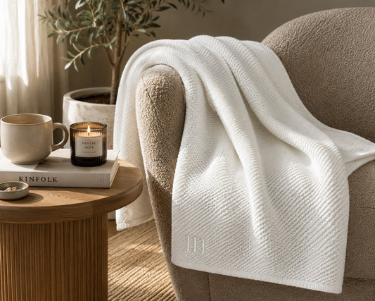 Personalized Embroidered Plush Throw Blanket