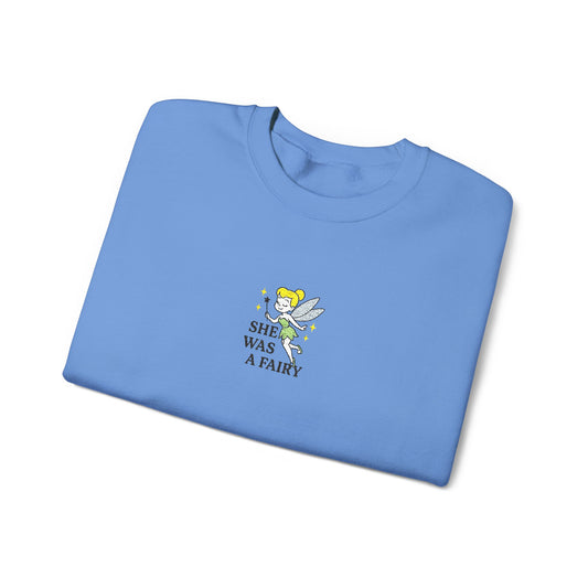 She Was a Fairy Embroidered Crewneck Sweatshirt