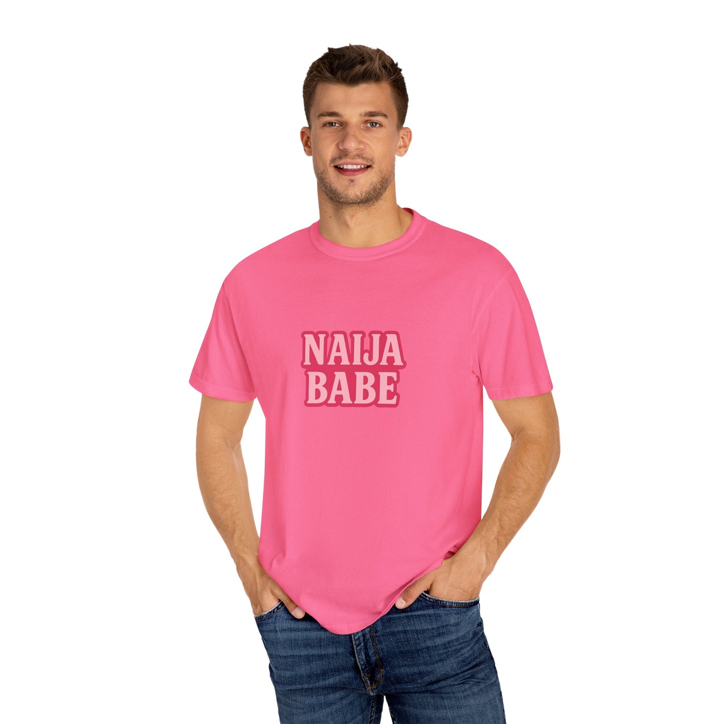 Naija Babe Pink Oversized T-shirt