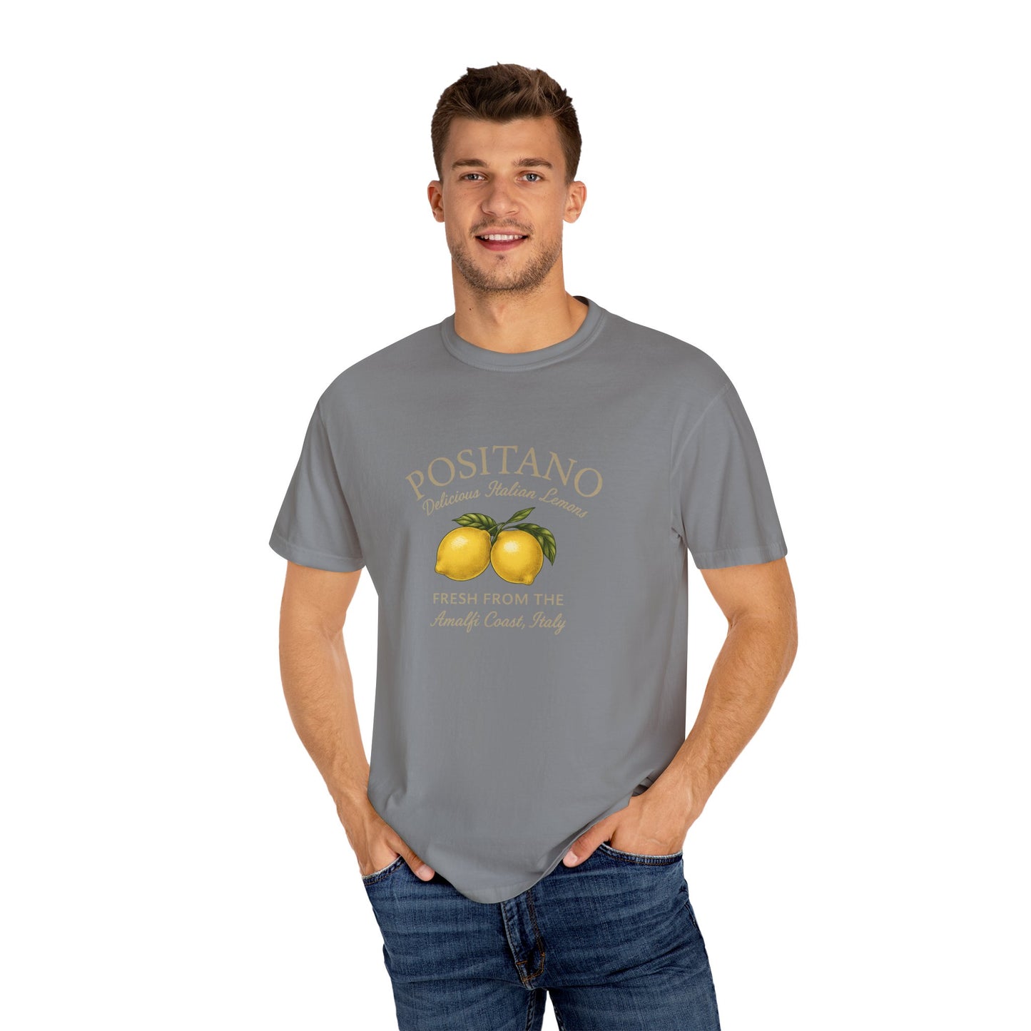 Postiano Italian Lemons Oversized T-shirt