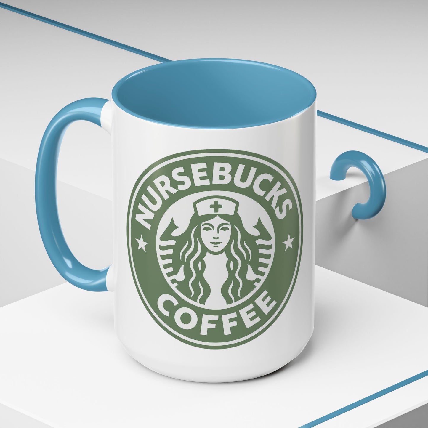 Nursebucks Coffee Accent Mug (11, 15 oz)