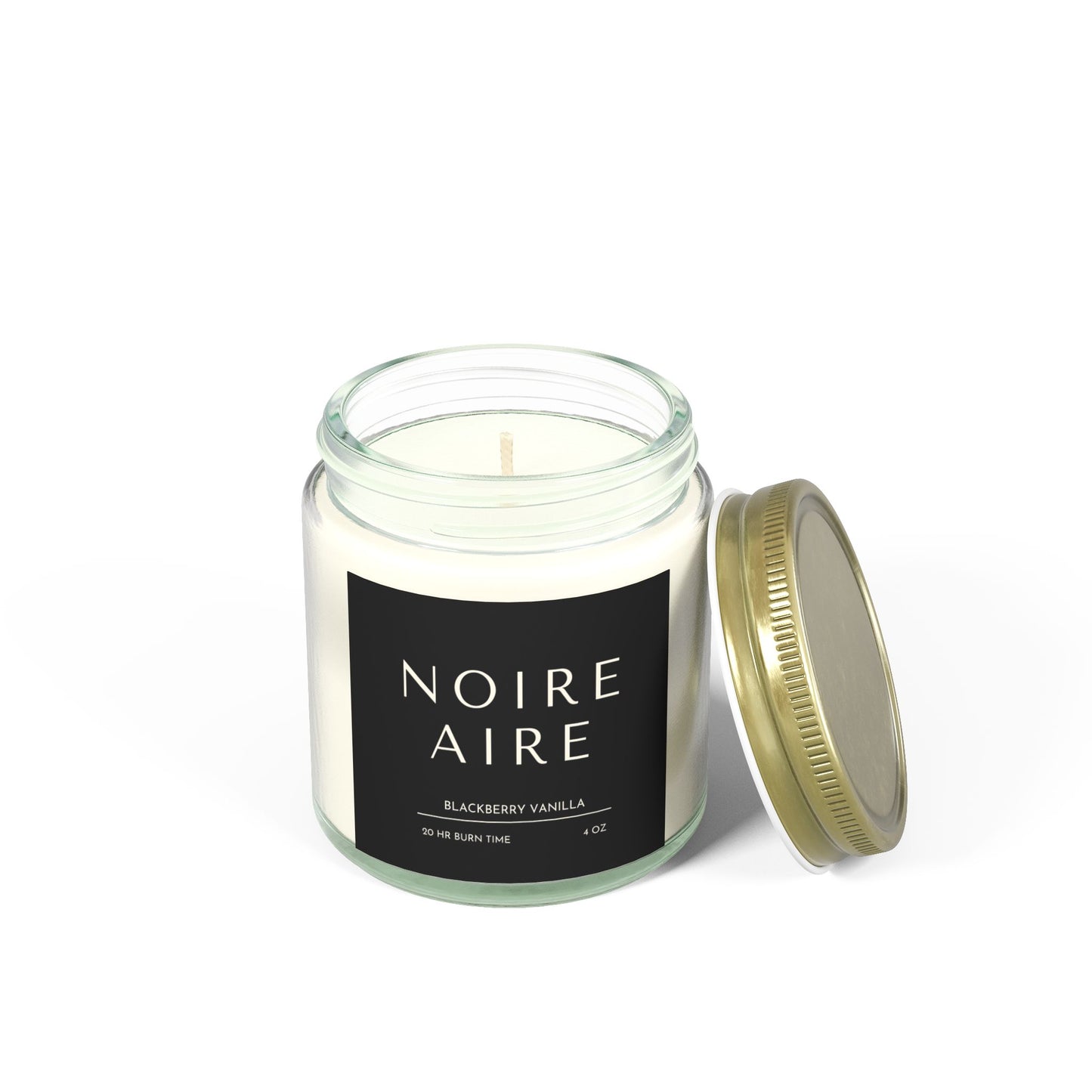 Noire Aire Blackberry Vanilla Scented Candles (4oz, 9oz)