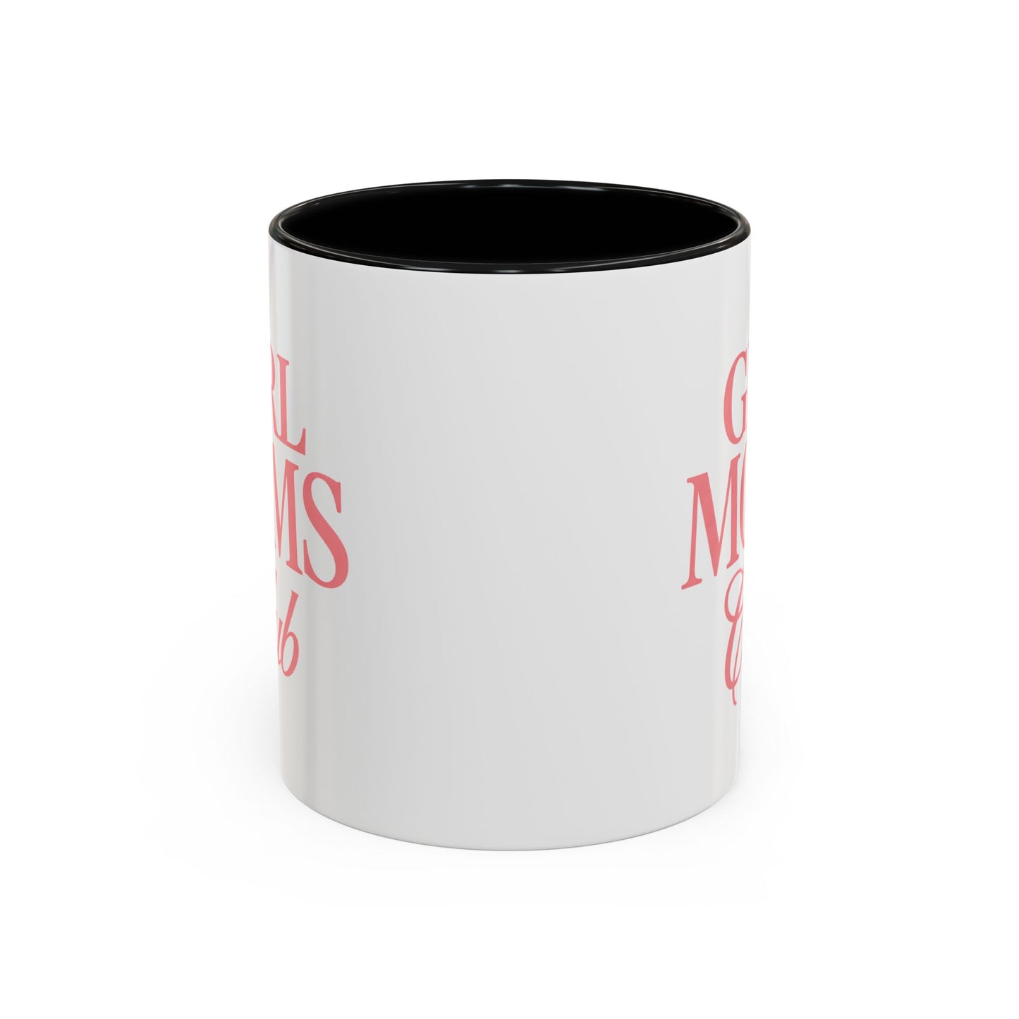 Girl Moms Club Accent Coffee Mug — 11/15oz