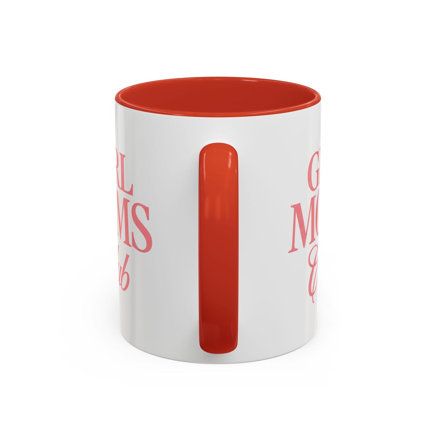 Girl Moms Club Accent Coffee Mug — 11/15oz