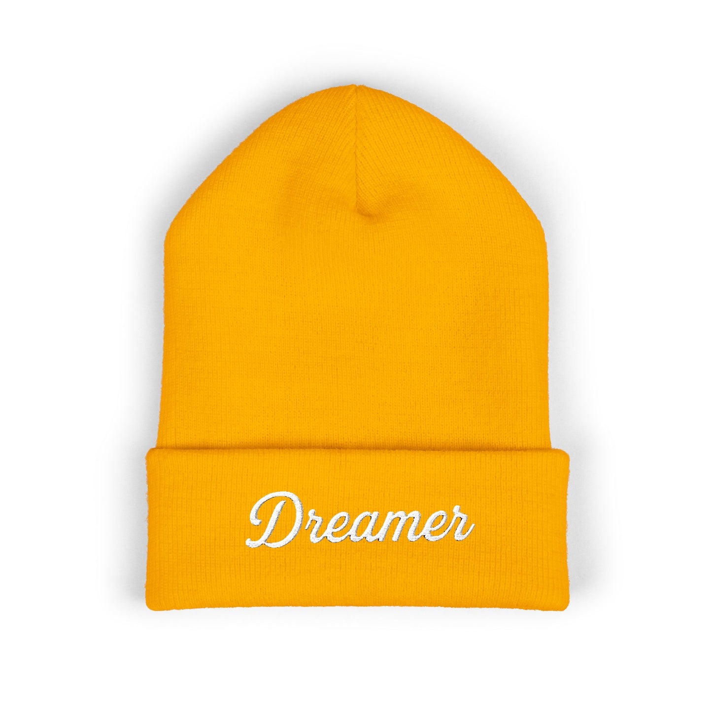 Dreamer Embroidered Classic Cuffed Beanie