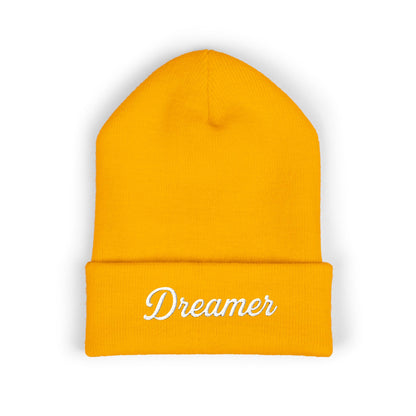 Dreamer Embroidered Classic Cuffed Beanie