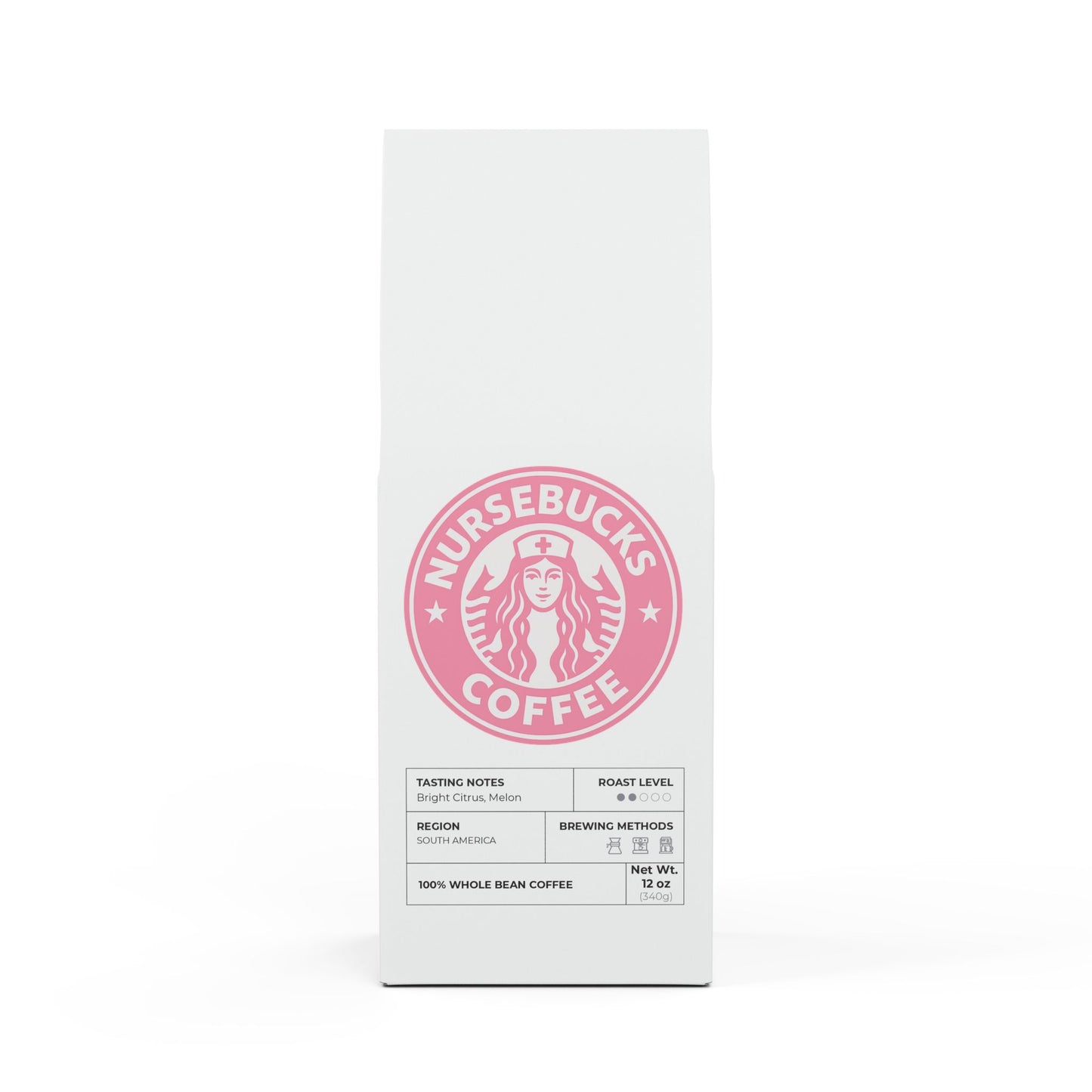 Nursebucks Pink Colombia Single Origin Coffee (Light-Medium Roast)