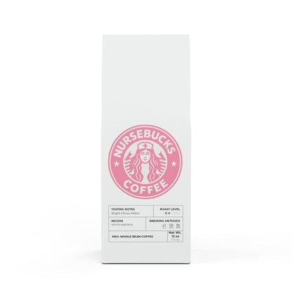 Nursebucks Pink Colombia Single Origin Coffee (Light-Medium Roast)