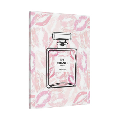 Luxury Fragrance Kisses Matte Canvas, Stretched