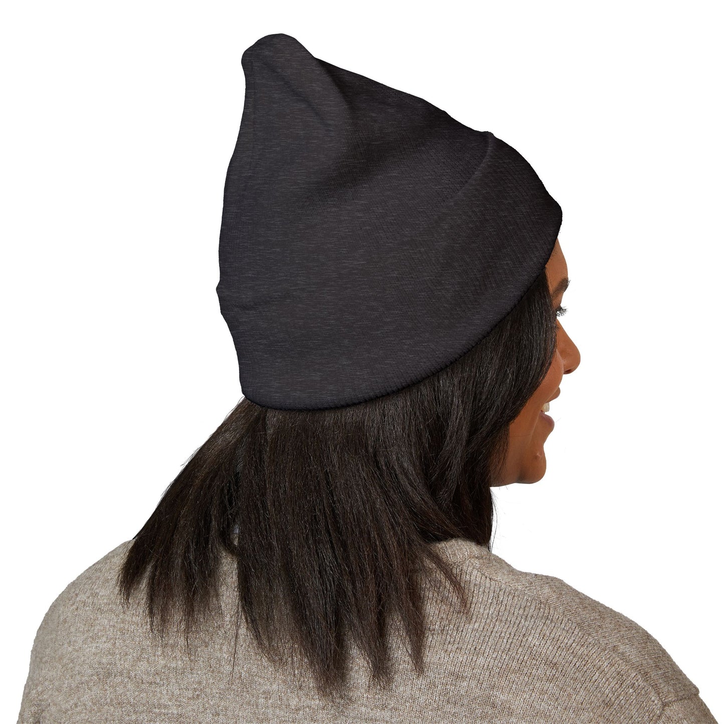 Lightning Bolt Embroidered Classic Cuffed Beanie