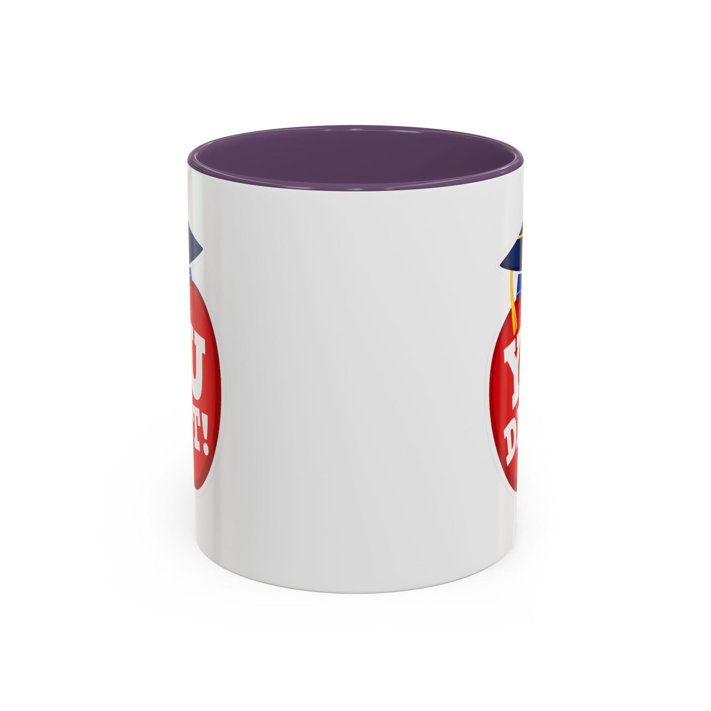 You Did It! Graduation Apple Accent Coffee Mug (11/15oz)