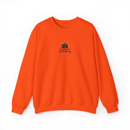 Capture Everything Embroidered Crewneck Sweatshirt