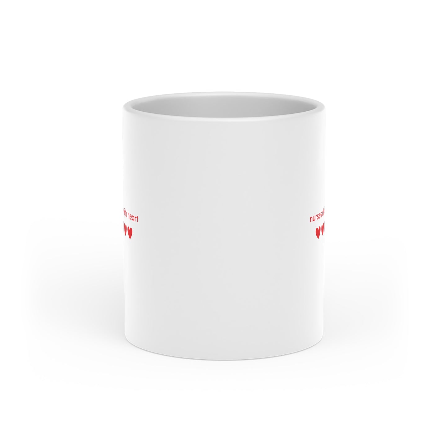 Nurses Do It With Heart-Shaped Mug