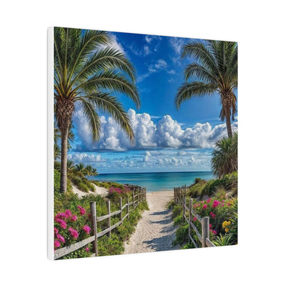 Paradise Found Matte Canvas, Stretched