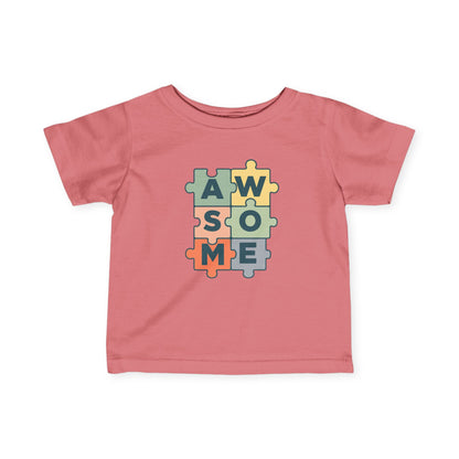 Awesome Puzzle Autism Awareness Infant Toddler T-shirt