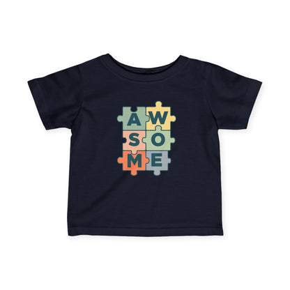 Awesome Puzzle Autism Awareness Infant Toddler T-shirt