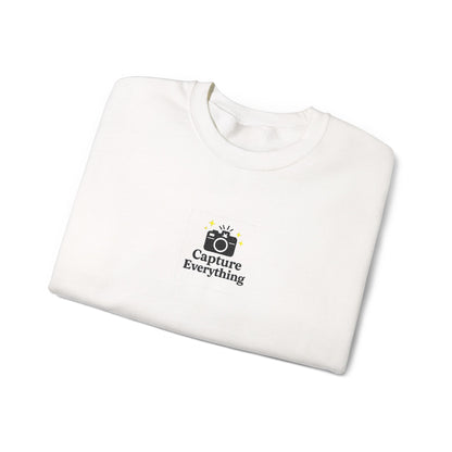 Capture Everything Embroidered Crewneck Sweatshirt