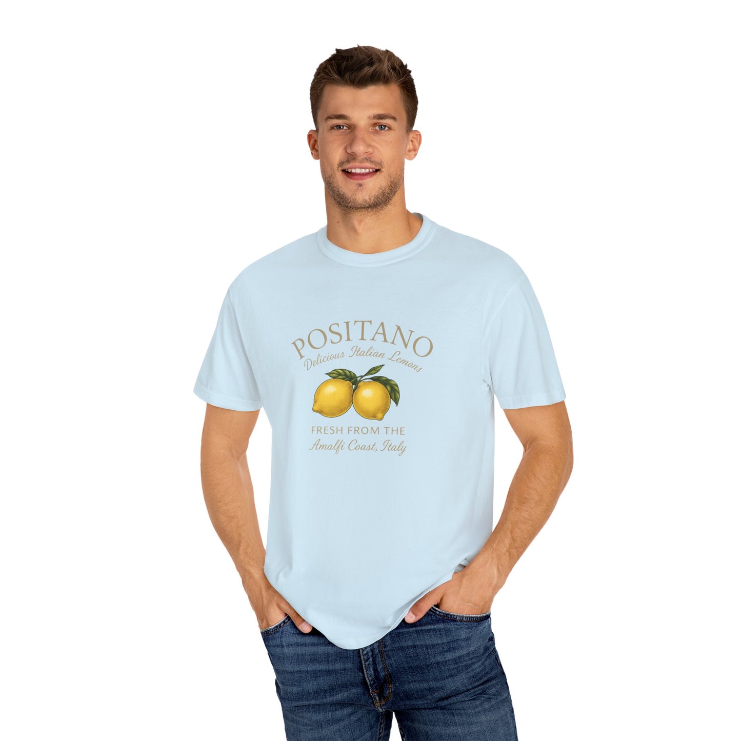Postiano Italian Lemons Oversized T-shirt