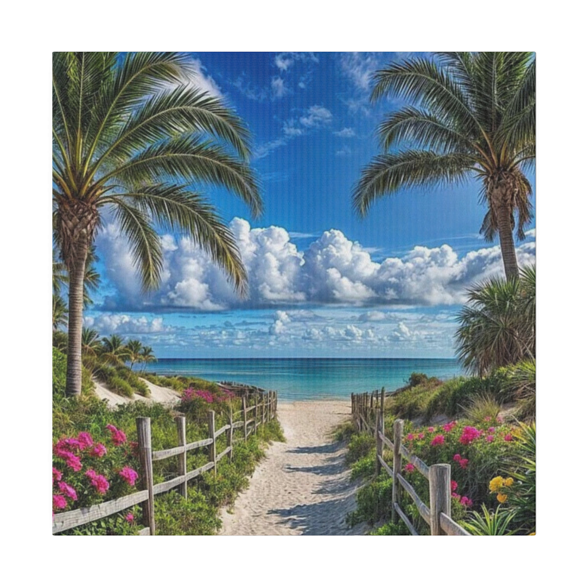 Paradise Found Matte Canvas, Stretched