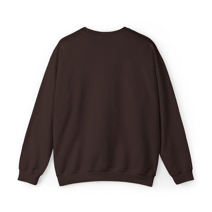 Face Card Never Declines Embroidered Crewneck Sweatshirt