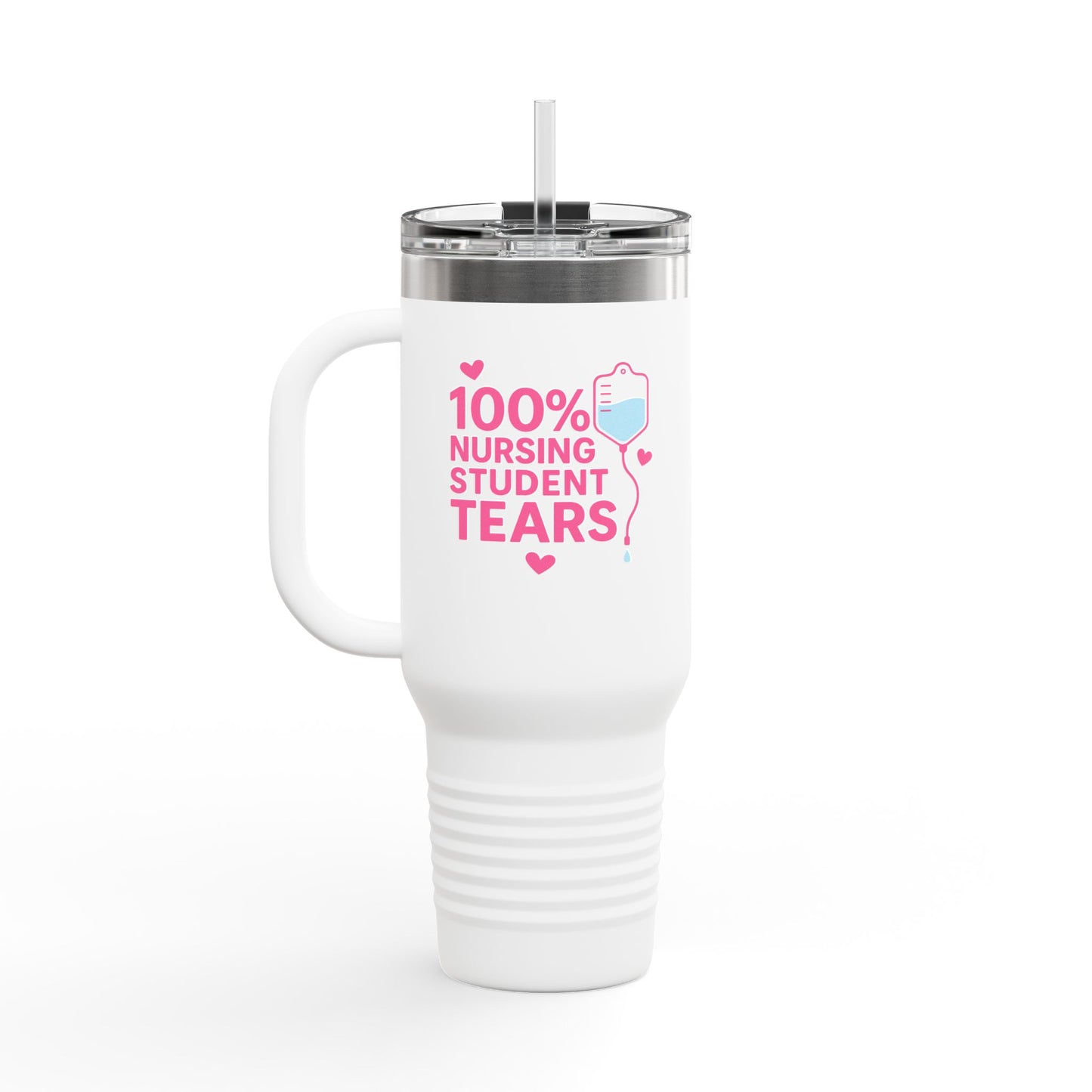 Nursing Student Tears Insulated Travel Mug, 40oz