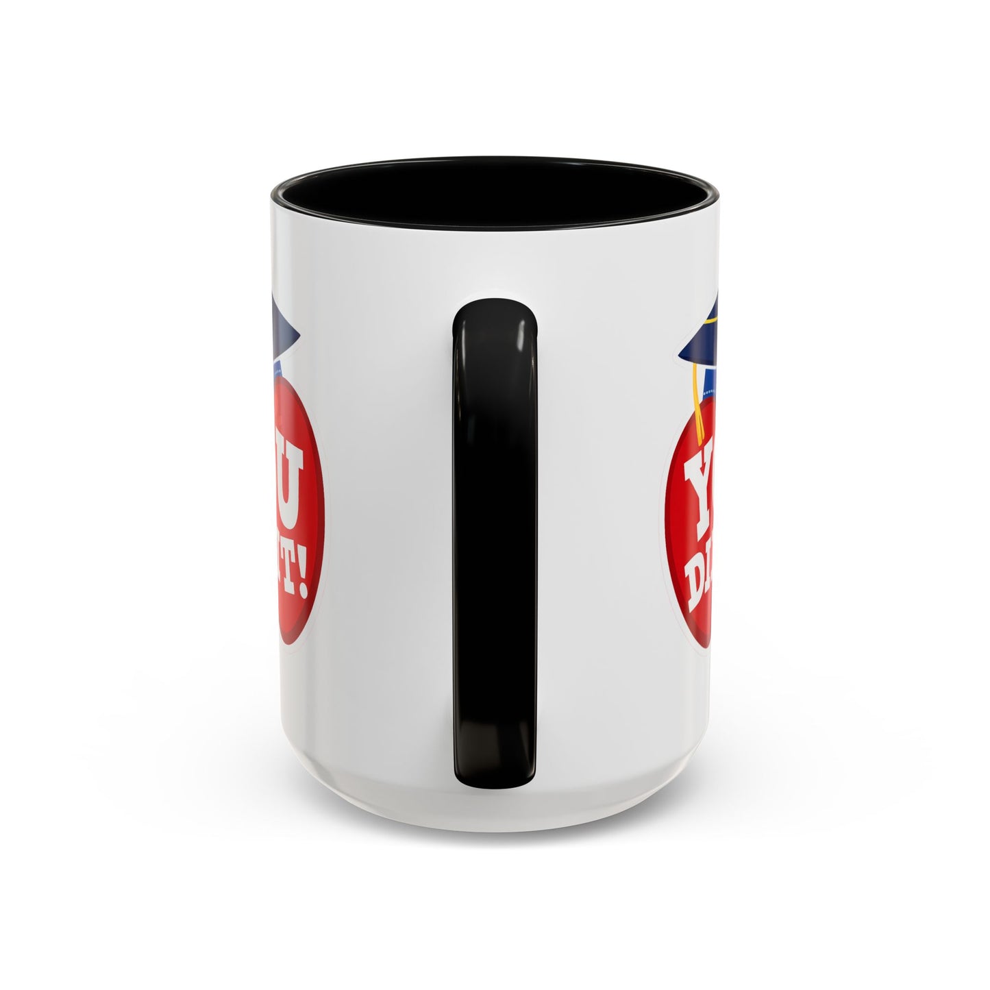 You Did It! Graduation Apple Accent Coffee Mug (11/15oz)