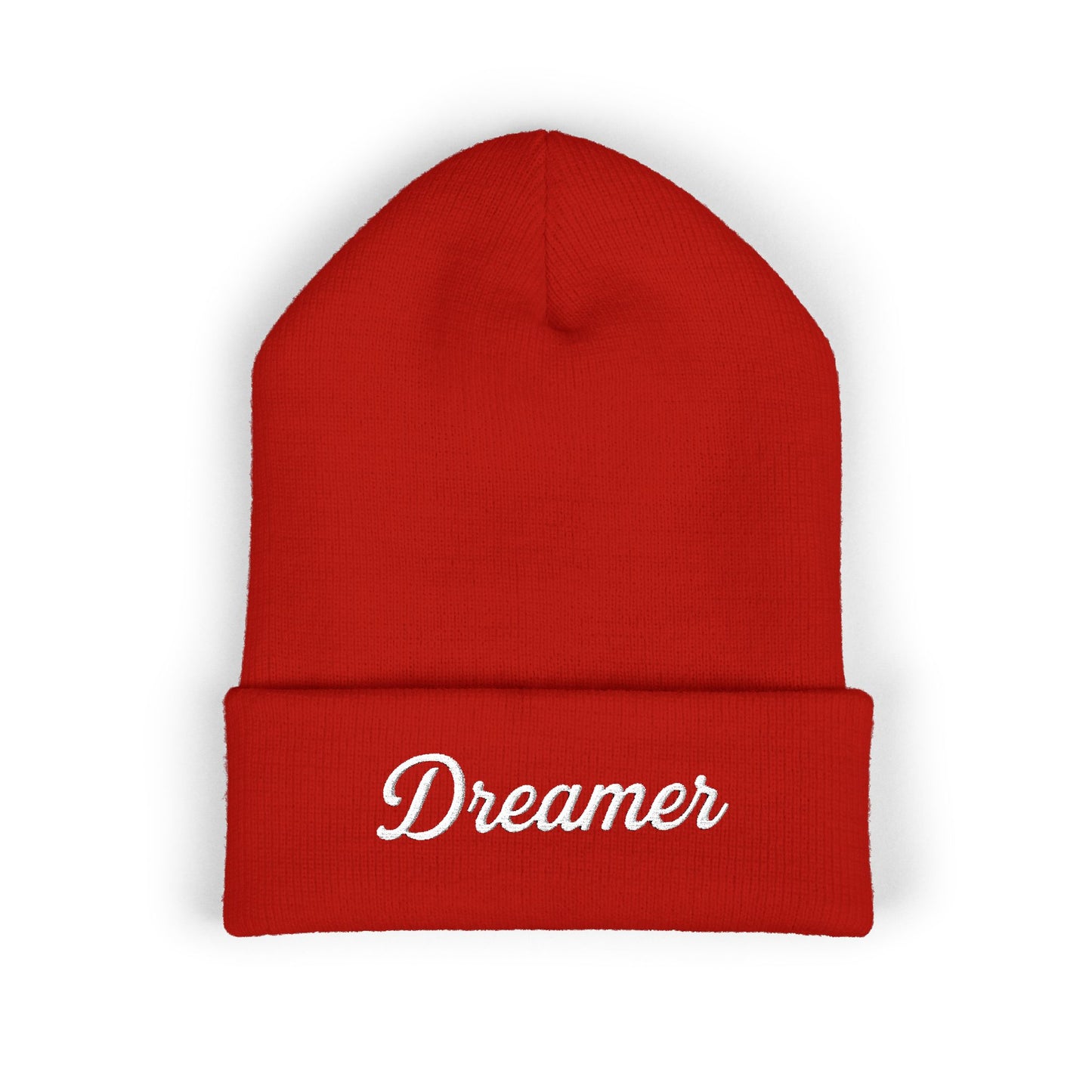 Dreamer Embroidered Classic Cuffed Beanie