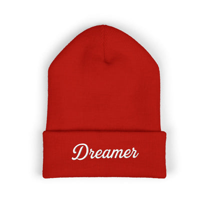 Dreamer Embroidered Classic Cuffed Beanie