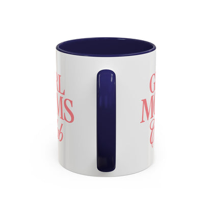 Girl Moms Club Accent Coffee Mug — 11/15oz