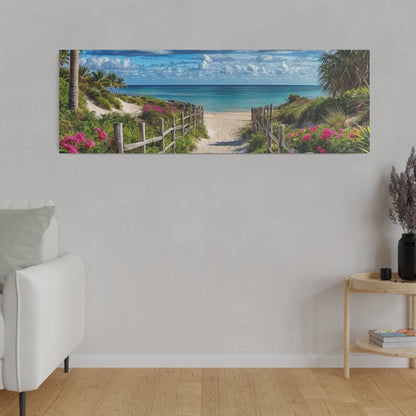Paradise Found Matte Canvas, Stretched
