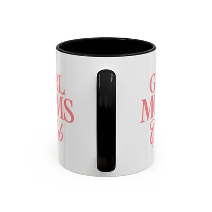Girl Moms Club Accent Coffee Mug — 11/15oz