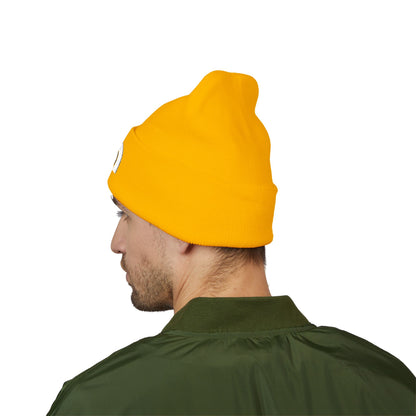 The Nurse Face Embroidered Classic Cuffed Beanie