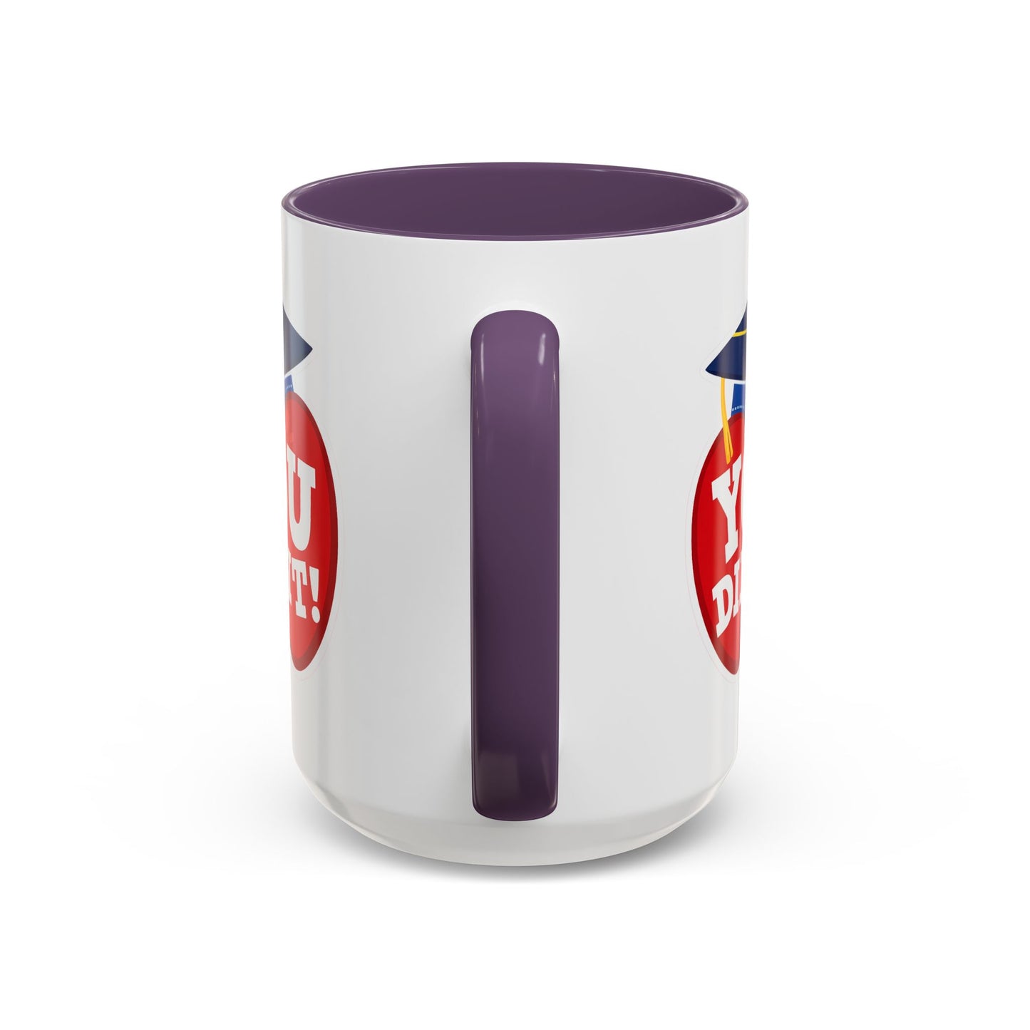 You Did It! Graduation Apple Accent Coffee Mug (11/15oz)
