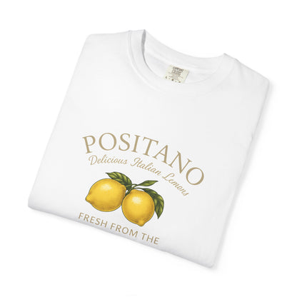 Postiano Italian Lemons Oversized T-shirt