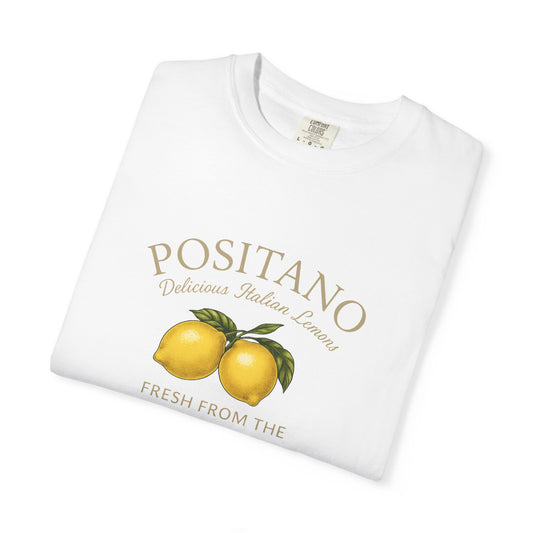 Postiano Italian Lemons Oversized T-shirt