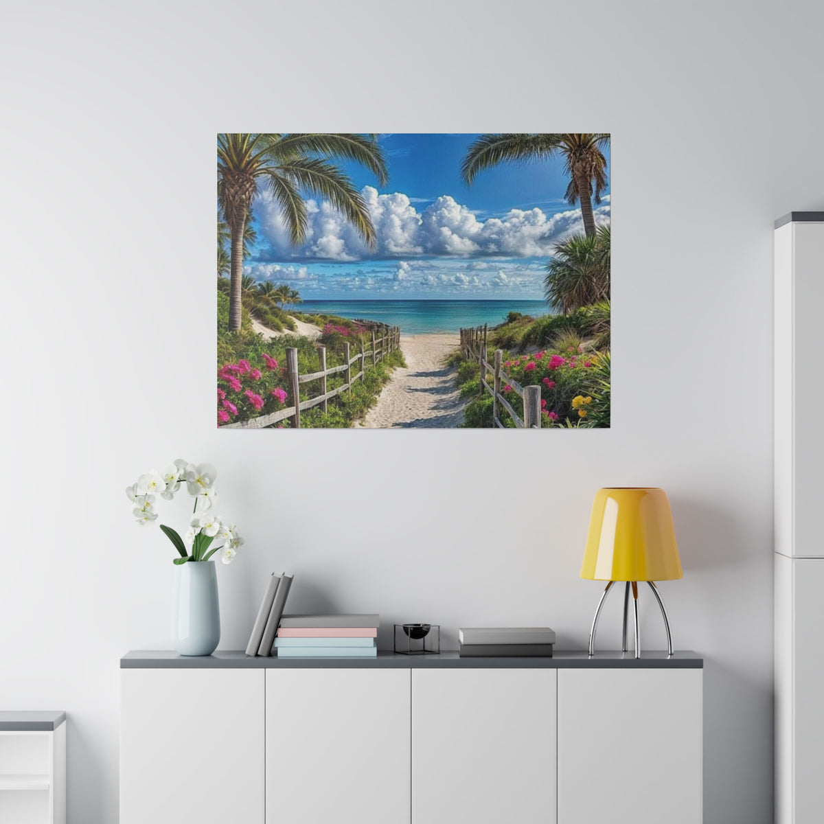 Paradise Found Matte Canvas, Stretched