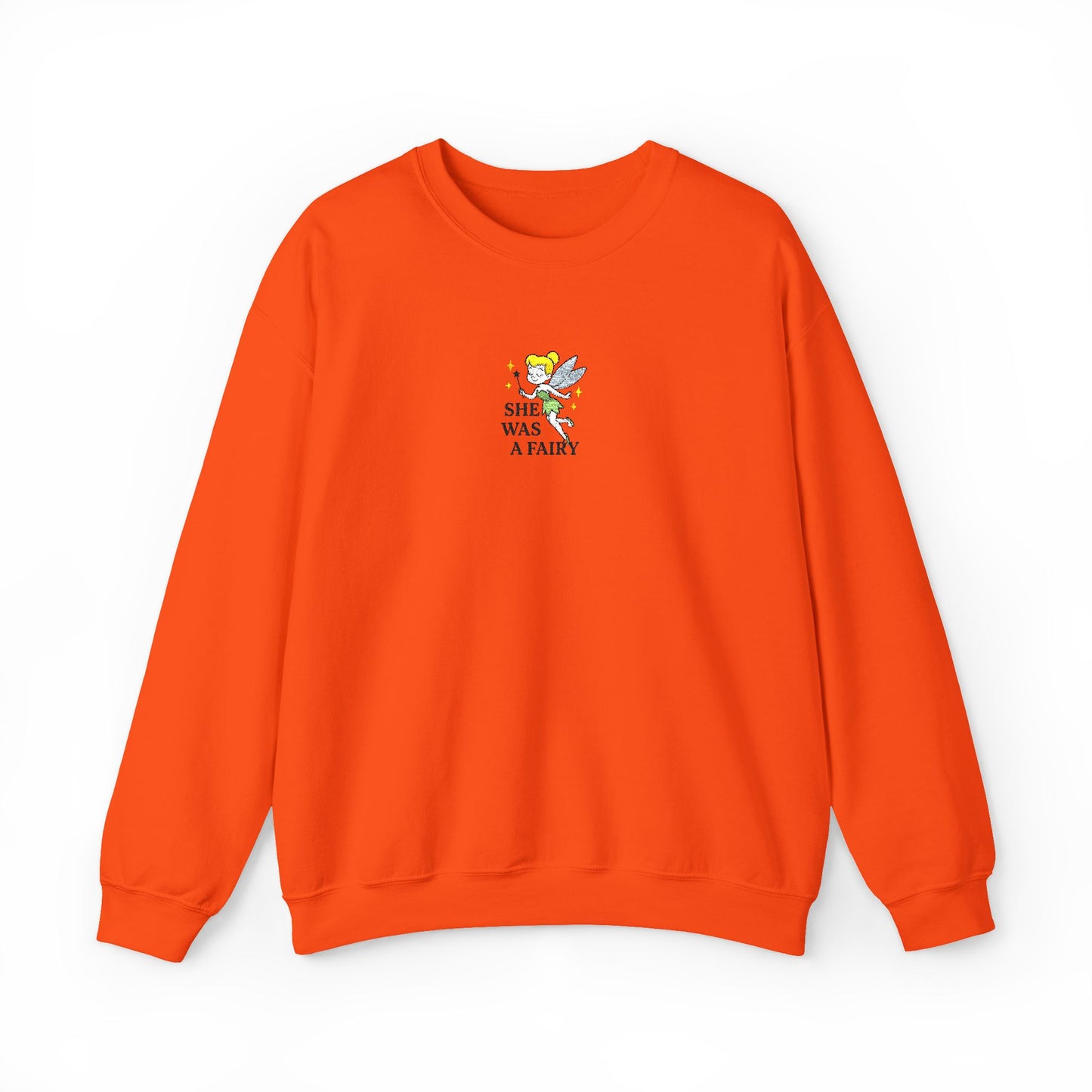 She Was a Fairy Embroidered Crewneck Sweatshirt