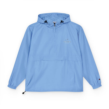 Jhora California Personalized Embroidered Packable Anorak Windbreaker Jacket