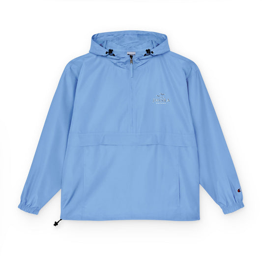 Jhora California Personalized Embroidered Packable Anorak Windbreaker Jacket