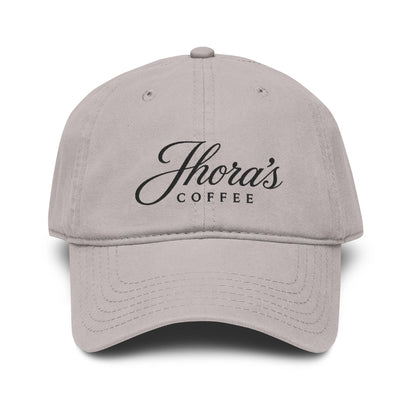 Jhora's Coffee Embroidered Baseball Cap