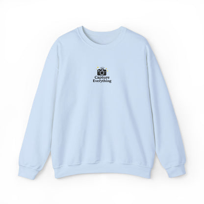 Capture Everything Embroidered Crewneck Sweatshirt