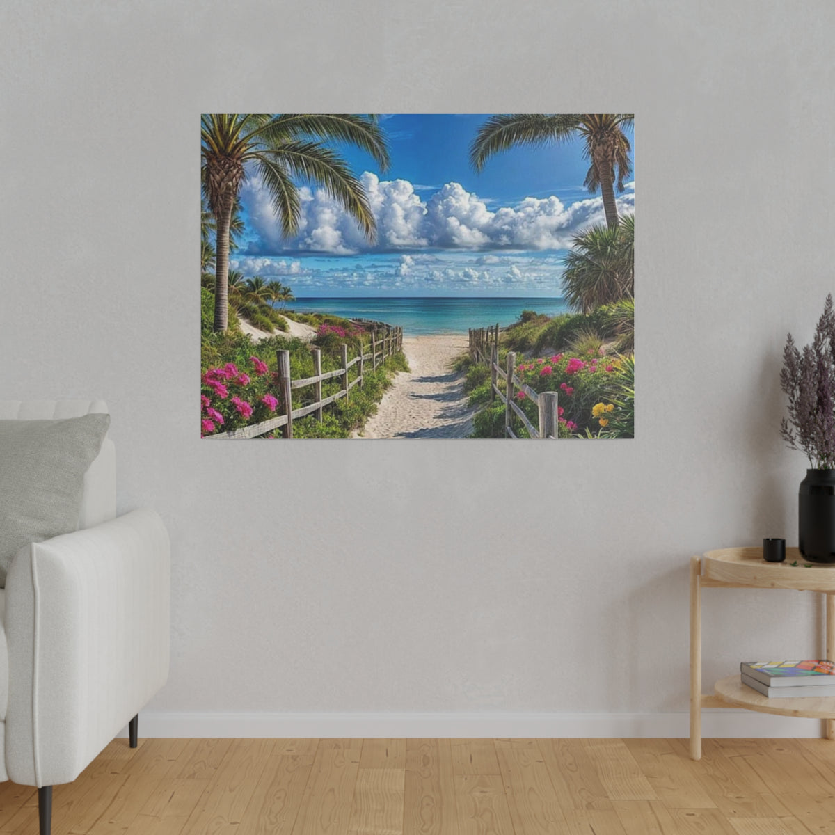 Paradise Found Matte Canvas, Stretched