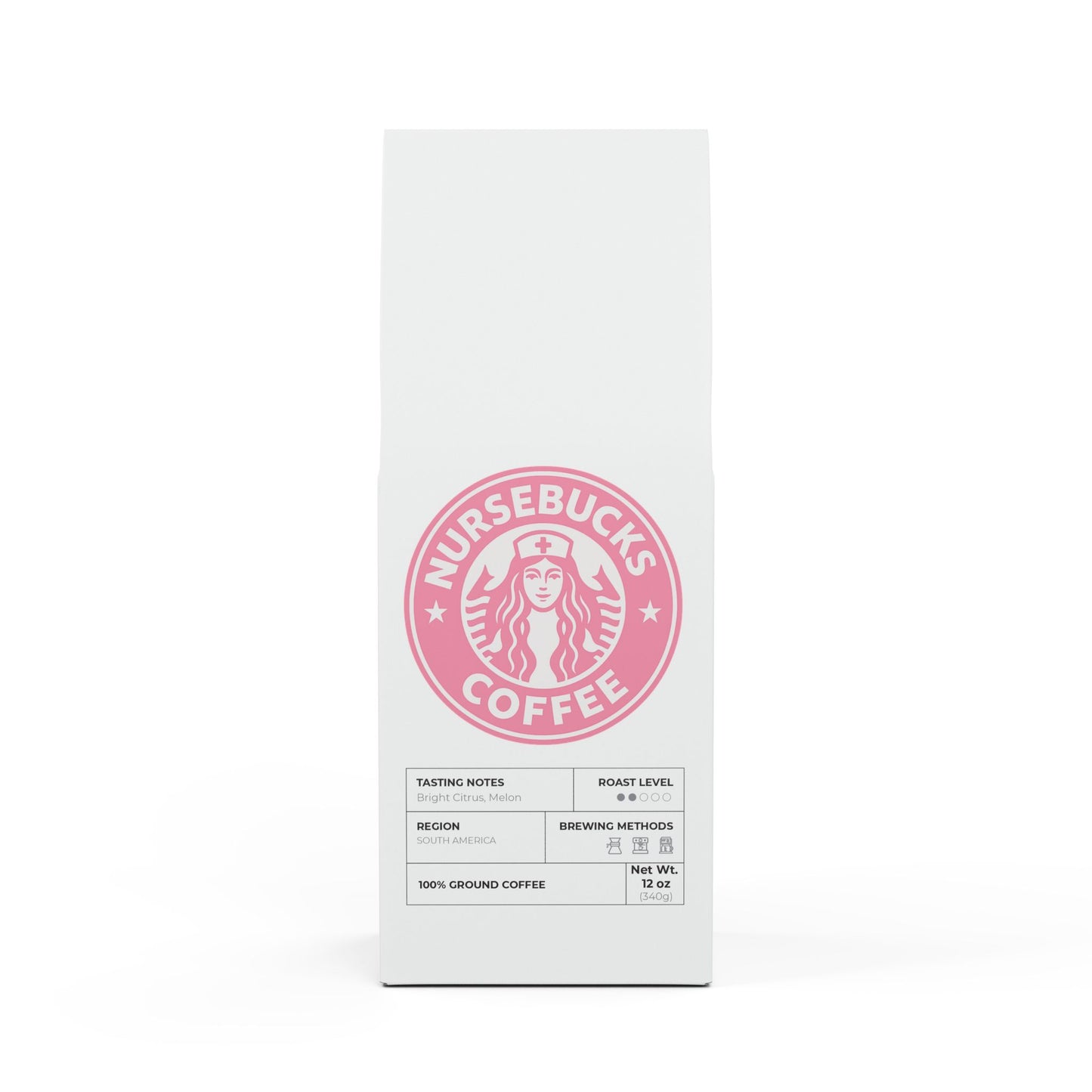 Nursebucks Pink Colombia Single Origin Coffee (Light-Medium Roast)