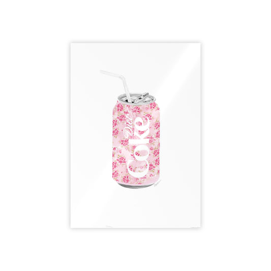 Rose Diet Coke Gloss Poster