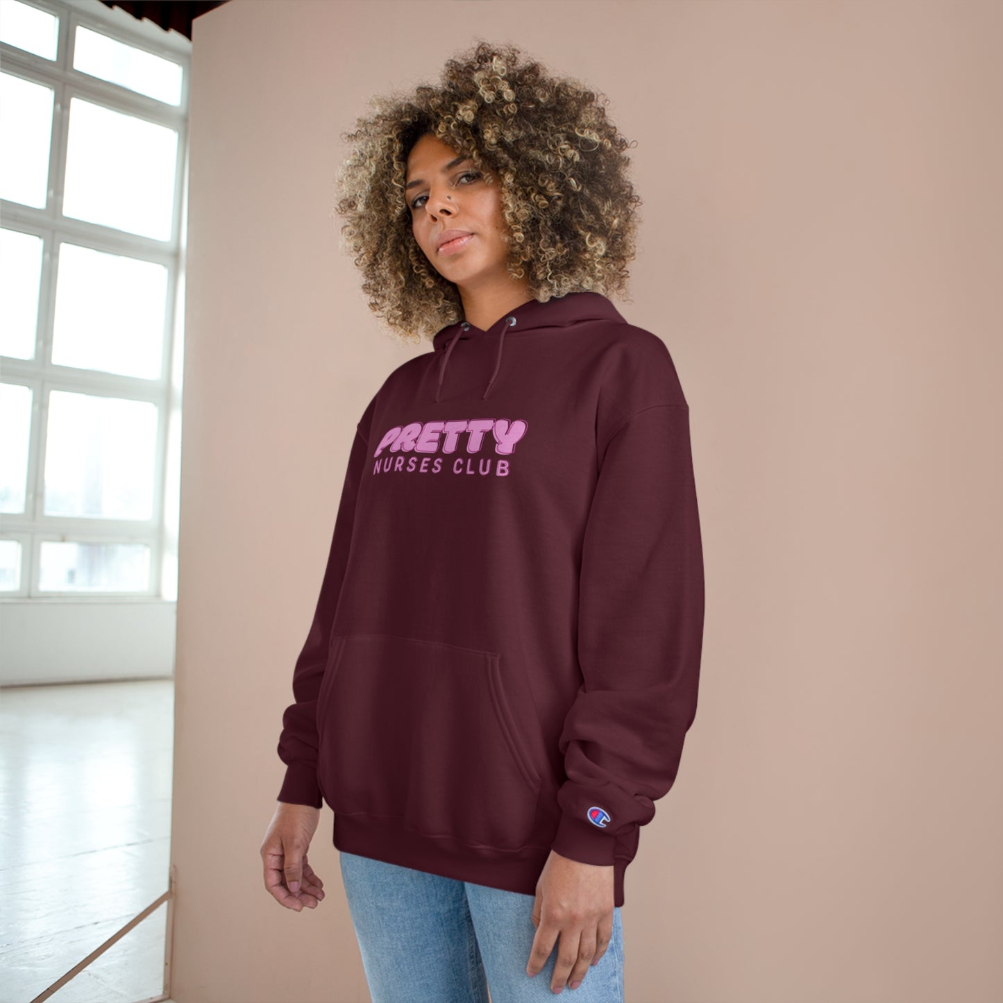 Pretty Nurses Club Champion Hoodie
