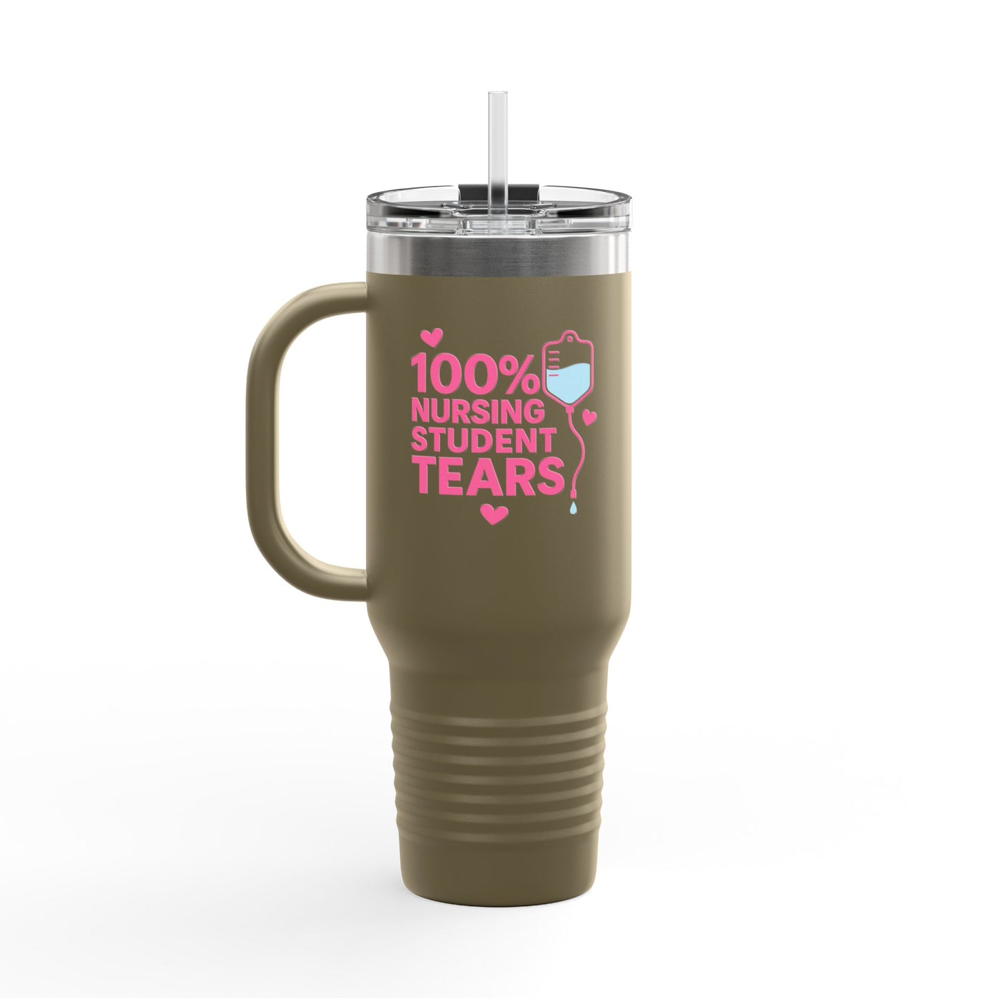 Nursing Student Tears Insulated Travel Mug, 40oz