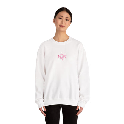 I'm Literally Just a Girl Embroidered Crewneck Sweatshirt