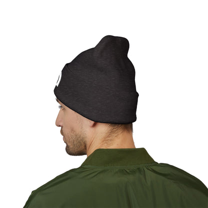 The Nurse Face Embroidered Classic Cuffed Beanie