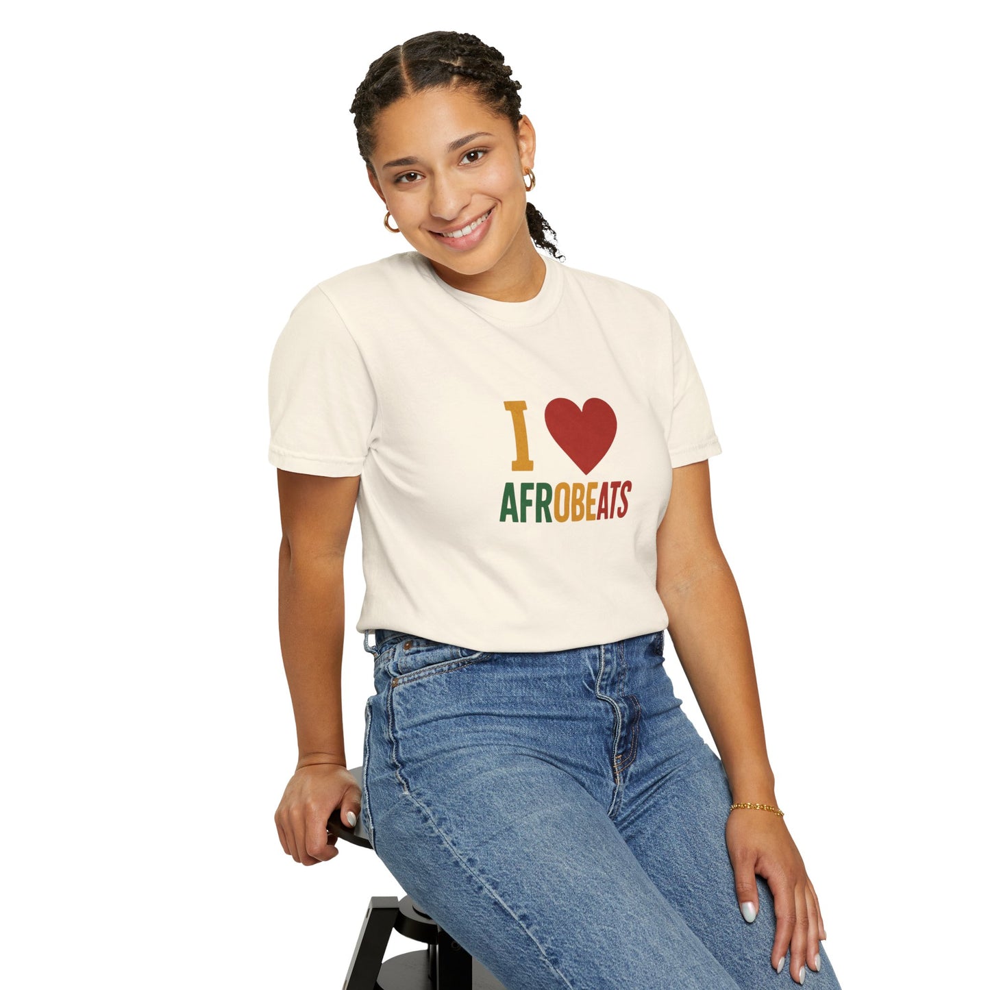 I Love Afrobeats Oversized T-shirt